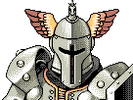 Helm with wings.