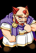 Kakaro's appearance in the Harem Master Trading Card Game.