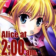 Alice at 2.00 AM booklet front