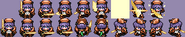 The Kaiju Princess' sprites in Mamatoto.