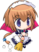 Maid Lady chibi in Galzoo Island.