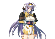 Senhime's portrait in Rance IX.