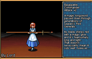 Byroad's appearance and description in Kichikuou Rance.