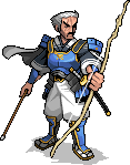 Tourin's battle sprite in Sengoku Rance.