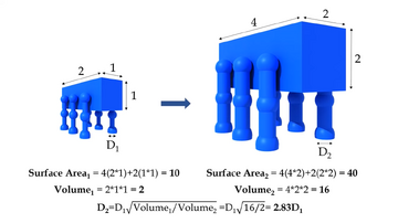 Surface area volume