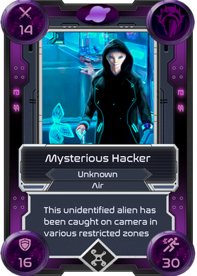 Mysterious Hacker air