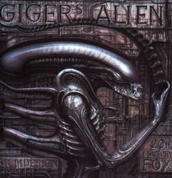 Giger's Alien book cover