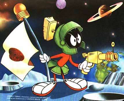 Marvin the Martian Computer Sitter