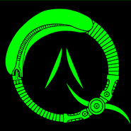 A Xenomorph as the Alien franchise logo.