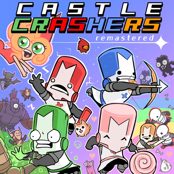 Castle Crashers Poster — THE BEHEMOTH STORE