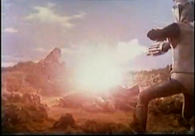 Zone Fighter and Godzilla destroy Jellar and Kastam-Jellar.