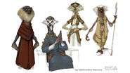 Sang Jung Lee's concept art of the Lurmen.