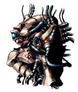 bio-mechanical weapon, Zabtom (created from the corpse of Dobkeradops)