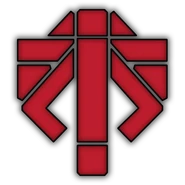 The logo of ADVENT, which is modeled after a Ethereal.