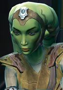 Blancia a Twi'lek smuggler