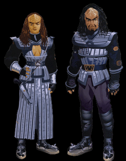 Klingon Female and Male