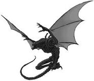 Flying xenomorph