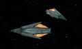 Spinner-class, a small warship of the 23rd century from Star Trek, The Original Series.