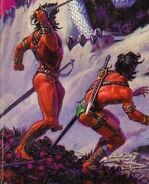 Red Martians {Edgar Rice Burroughs)