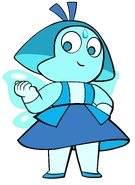 Aquamarine2.png (171 KB) An Aquamarine whose gem is located on her forehead.