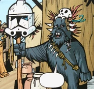 Ewok Clone Staff 1.jpg (3.42 MB) An Ewok Chieftan from Star Wars: Clone Wars Adventures, Volume 5