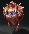 CacodemonEternal.png (577 KB) The second breed of armored Cacodemons (Doom Eternal)