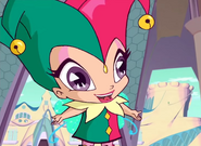 Jolly, Pixie of fortune telling