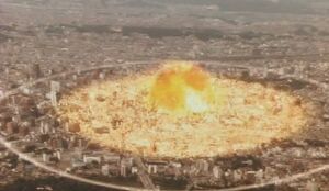 Sendai is Annihilated by the pod's explosion.