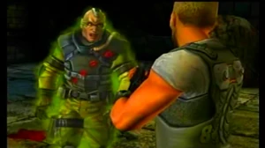 Nick talks to Wrightson - who is possessing the body of a deceased Meat Puppet.