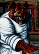 An Bulrathi scientist during Master of Orion 2: Battle at Antares