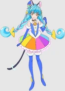Cure Cosmo.png (140 KB) Yuni as Cure Cosmo