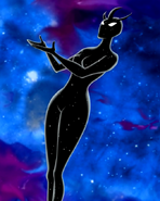 A female Celestialsapien as seen in Ultimate Alien