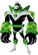 Atomic-X, a Celestialsapien/Atomix's Species-hybrid