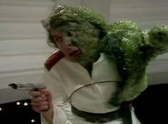 A Human being absorbed by the Wirrn