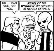 Chameleon.BrewsterRockit.jpg (39 KB) A Gorn featured in Brewster Rockit: Space Guy!