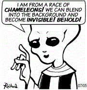 Chameleon.gif (7 KB) A Chameleon from Brewster Rockit.