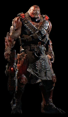 A Swarm Drone, a Human/Locust hybrid and foot soldier of the Swarm.