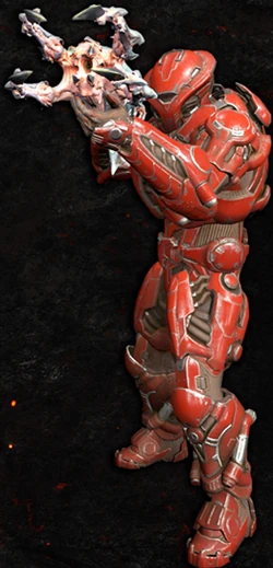 A Jekkadian serving as a Demonic Trooper