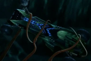 El Centro De Comando Tangler sostenido por el calamar gigante vandal