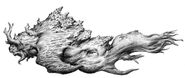 A sketch of the full body of the Leviathan Alien.