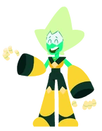 Chartreuse Peridot.png (148 KB) A lighter chartreuse hairstyle Peridot whose is on her chest.