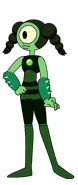 Nephrite10.png (57 KB) A light green-skinned Nephrite whose gemstone is located on her chest.