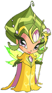 Ninfea, Guardian Pixie of Pixie Village's codex and the mother of all pixies.