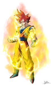 Super saiyan god goku