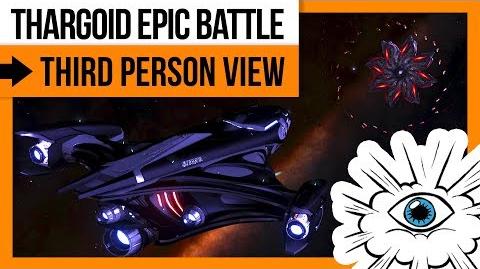 👽 Wing VS Thargoid Cyclops Variant (Third Person View)