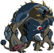 Albedo as Ultimate Humungousaur (Omniverse)