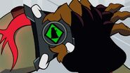 A Dalek cameos as an Omnitrix transformation