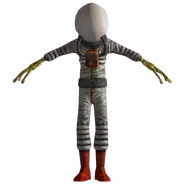 A 3-NV Zetan in a spacesuit