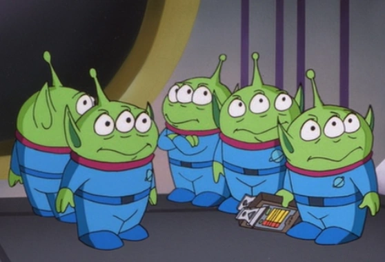 Buzz lightyear green aliens Clearance