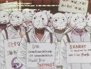 The Universal Environmental Protection Society, staunch protectors of the Ganymede Sea Rat